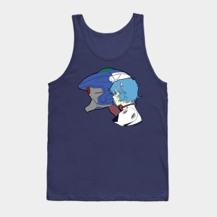 Rei Ayanami and Unit 00 Tank Top